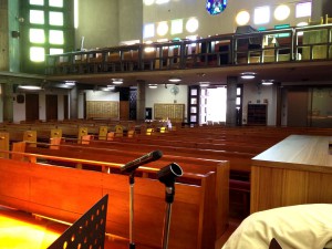 聖堂座席1F・2F (church seats 1F・2F)